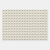 Vezelvogels op een kersenbloesems inpakpapier vel (Voorkant 3)