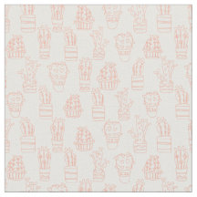 Vezelweefsel met cactucibloemen