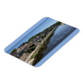 Vezere rivier Le Bugue, Dordogne, Frankrijk Magneet (Linkerzijde)
