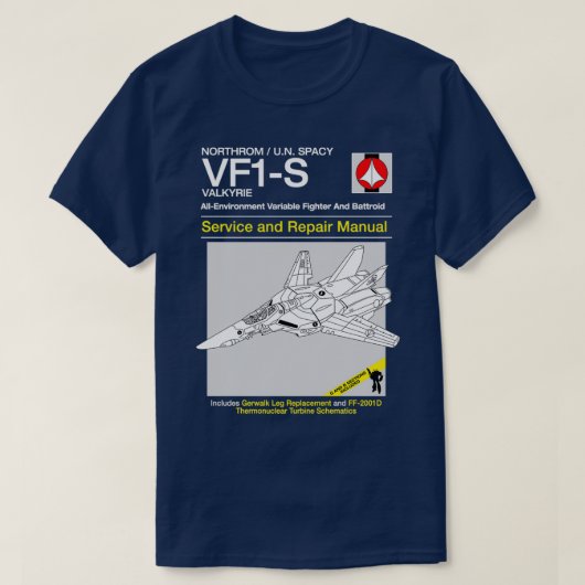 VF1 Service en reparatie T-shirt (Design voorkant)