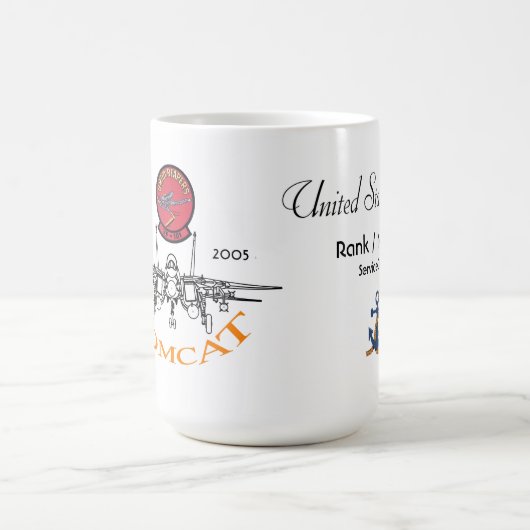 VF-101 Rand Reapers - F-14 Tomcat Koffiemok (Center)