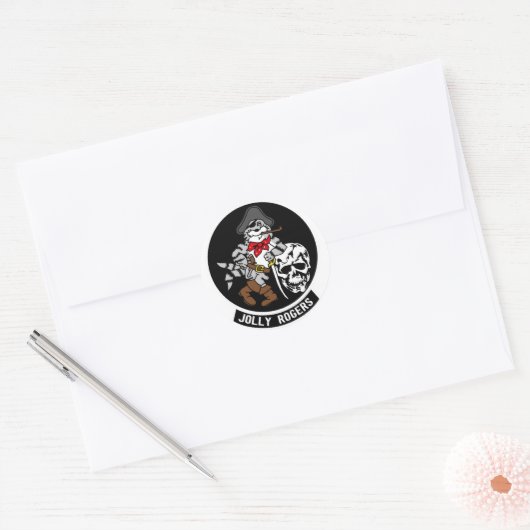 VF-103 Jolly Rogers Sticker (Envelop)