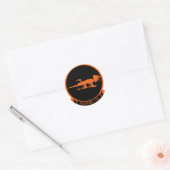 VF-114 Aardvarken Ronde Sticker (Envelop)