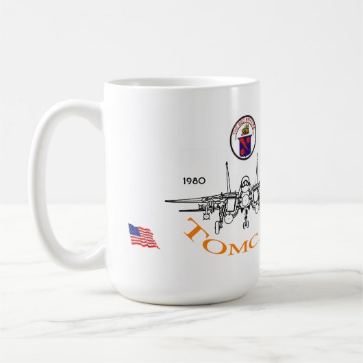 VF-11 De Rode Rippers Koffiemok (Links)