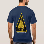VF 14 Tik-/roepnaam T-shirt (Achterkant)