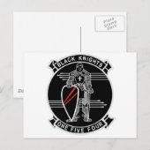 VF-154 Black Knachten Briefkaart (Voorkant / Achterkant)