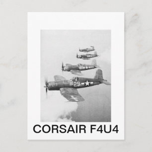 VF-17 F4U4 CORSAIRS BRIEFKAART