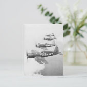 VF-17 F4U4 CORSAIRS BRIEFKAART (Staand voorkant)