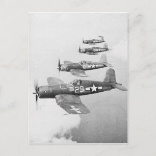VF-17 F4U4 CORSAIRS BRIEFKAART