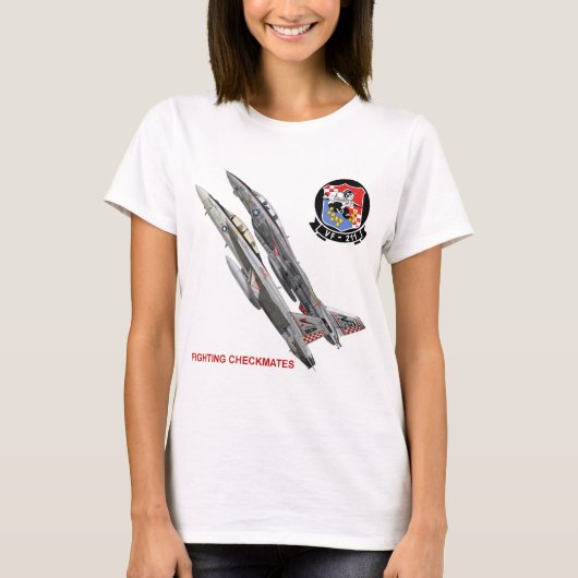 VF-211 Controles van de bestrijding T-shirt (Voorkant)