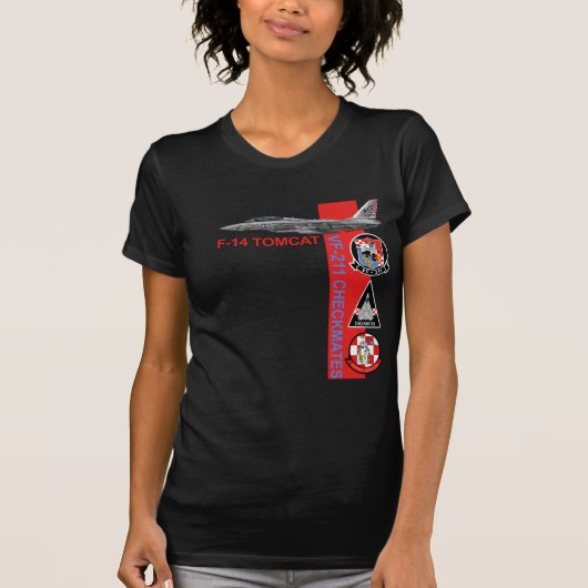 VF-211 Controles van de bestrijding T-shirt (Voorkant)