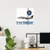 VF-32 Szwaardmannen afdrukken Poster (Thuiskantoor)