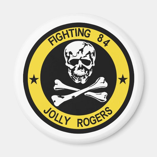 VF-84 Jolly Rogers Magnet (Voorkant)