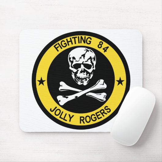 VF-84 Jolly Rogers Mousepad Muismat (Met muis)
