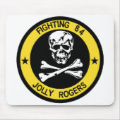 VF-84 Jolly Rogers Mousepad Muismat (Voorkant)