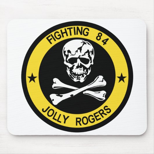 VF-84 Jolly Rogers Mousepad Muismat (Voorkant)