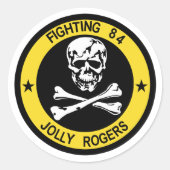 VF-84 Jolly Rogers Sticker (Voorkant)