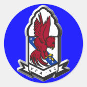 VFA22 RONDE STICKER (Voorkant)