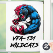 VFA-131 Window Decals & Window Clings (Huis)