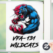 VFA-131 Window Decals & Window Clings (Huis)