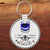 VFA-143 Pukin' Dogs - F-18 Super Hornets Sleutelhanger (Voorkant)