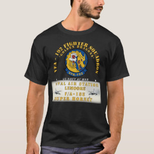 VFA 192 Golden Dragons FA 18E Super Hornet NAS Lem T-shirt