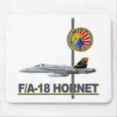 VFA-192 GOLDENDRAGONS Squadron Patch Muismat (Voorkant)