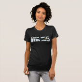 VFA-195 kortstondig sleeve tweetonig shirt (Voorkant volledig)