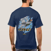 VFA-25 Donker Shirt met Hornet (Achterkant)