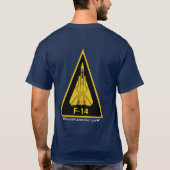 VFA-25 Donker Shirt met Tomcat (Achterkant)
