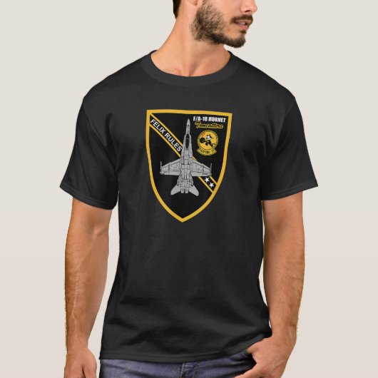 VFA 31 Tomcatters F A 18 Hornet T Shirt (Voorkant)