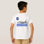 VFA-83 Rampagers met F-18 Hornet T-shirt (Achterkant volledig)