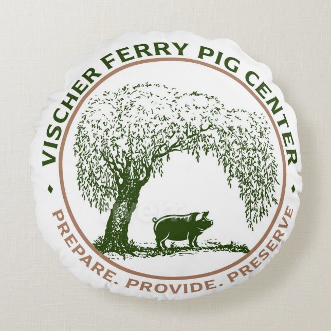 VFPC-Sierkussennen Rond Kussen (Voorkant)