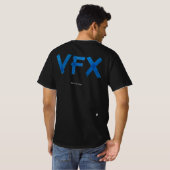VFX Crew-Shirt - blauw/donker T-shirt (Achterkant volledig)