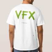 VFX Crew-Shirt - groen/licht T-shirt (Achterkant)