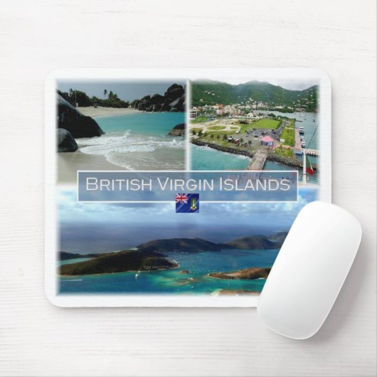 VG Britse Maagdeneilanden - Virgin Gorda - Muismat (Met muis)