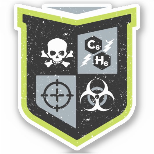 VGHS Napalm energy drink STICKER (Voorkant)
