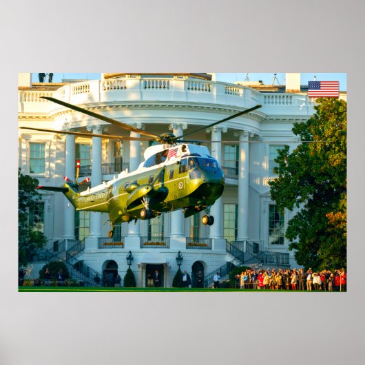VH-3D SEA KING POSTER (Voorkant)