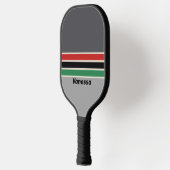 VHS Across Striping met naam Pickleball Paddle (Links)