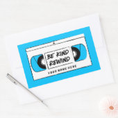 VHS be Sind terugspoelen Sticker voor nieuwheid (Envelop)