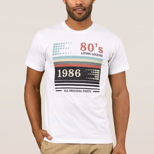 Vhs Cassete 1986 Limited Edition | Birthday Gift T-shirt (Voorkant)