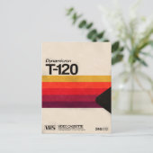 VHS Cassette 80s Feestdagenkaart (Staand voorkant)