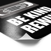 VHS-Cassettebandje Wit.png terugspoelen Foto Afdruk (Hoek)