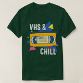 VHS en Chill Grappige Retro VHS Tape Gift T-shirt (Design voorkant)
