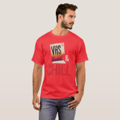 VHS en chillen Oude school T-shirt (Voorkant volledig)