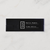 VHS faux ziet er grappig uit Mini Visitekaartje (Voorkant)