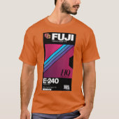 VHS Fuji E240HQ T-shirt (Voorkant)