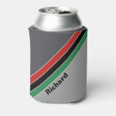 VHS Gestreept met Naam Blikjeskoeler (Blikje Achterkant)