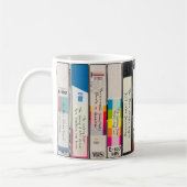 VHS Halloween horror parodie bewerkbare films Tite Koffiemok (Links)