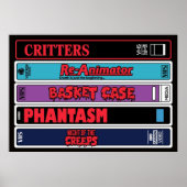 VHS Klassieke stapel Poster (Voorkant)